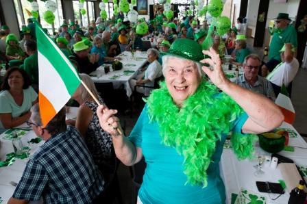 Paddy's Day Flag Picture: Renae Droop/RDW Photography